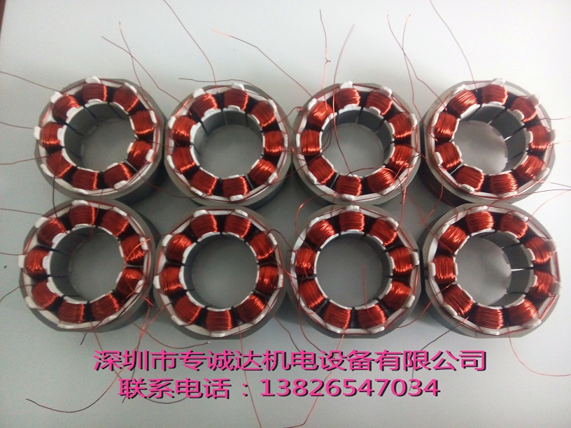 无刷节能风扇马达定子内绕线机