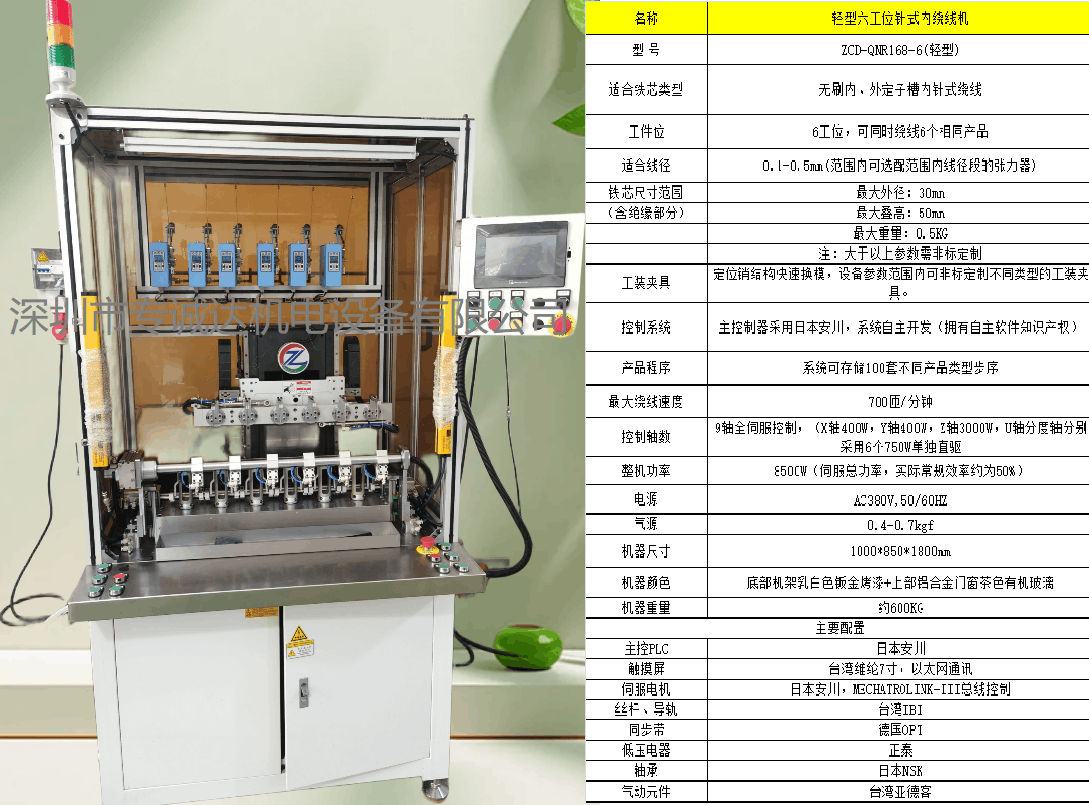 无刷电机马达定子绕线机